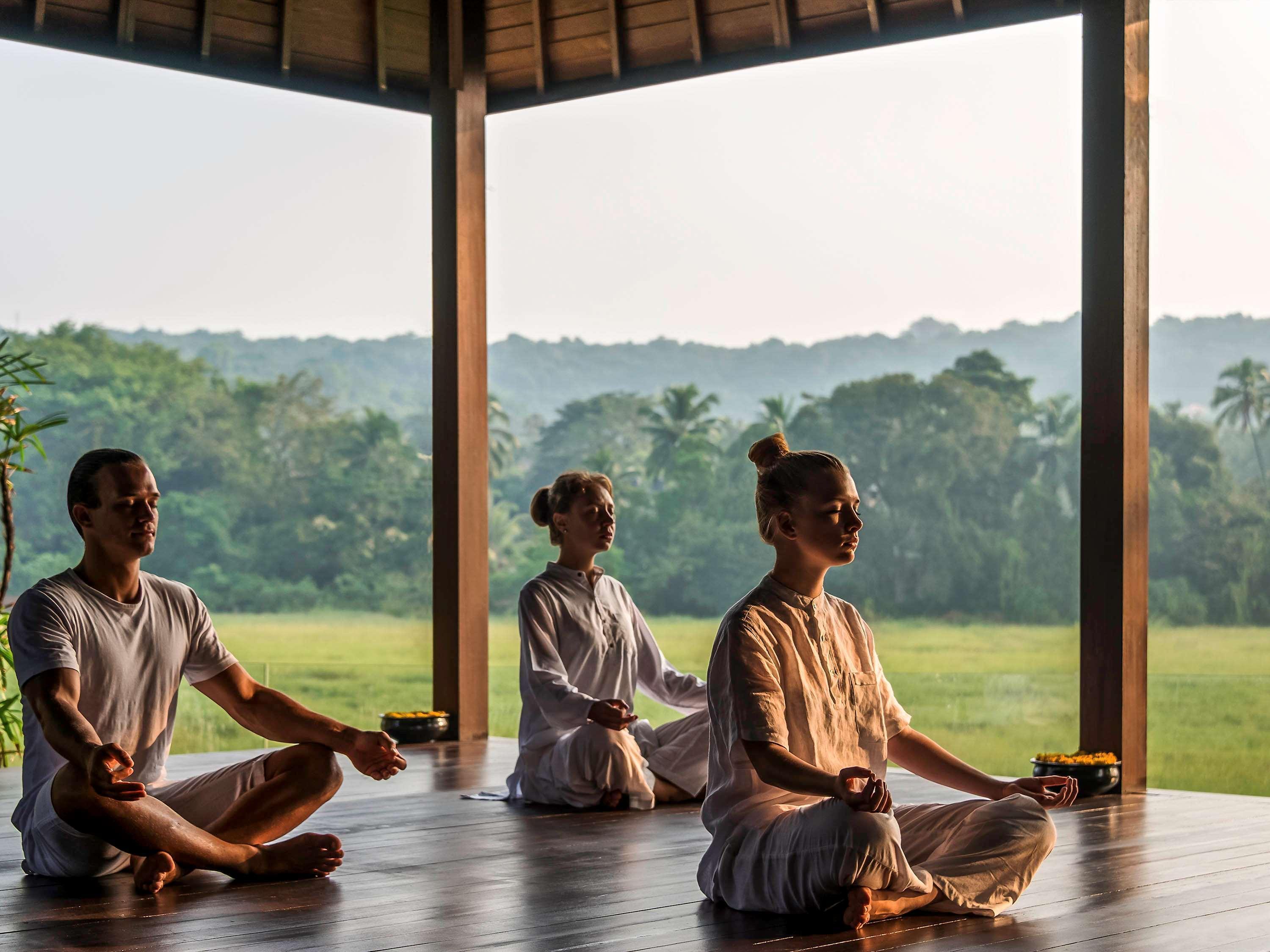 Novotel Goa Resort & Spa Кандолим Екстериор снимка Meditation at the Banyan Retreat